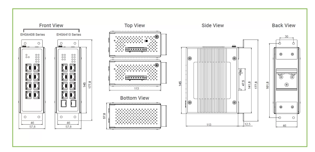 DIMENSIONS & LAYOUT